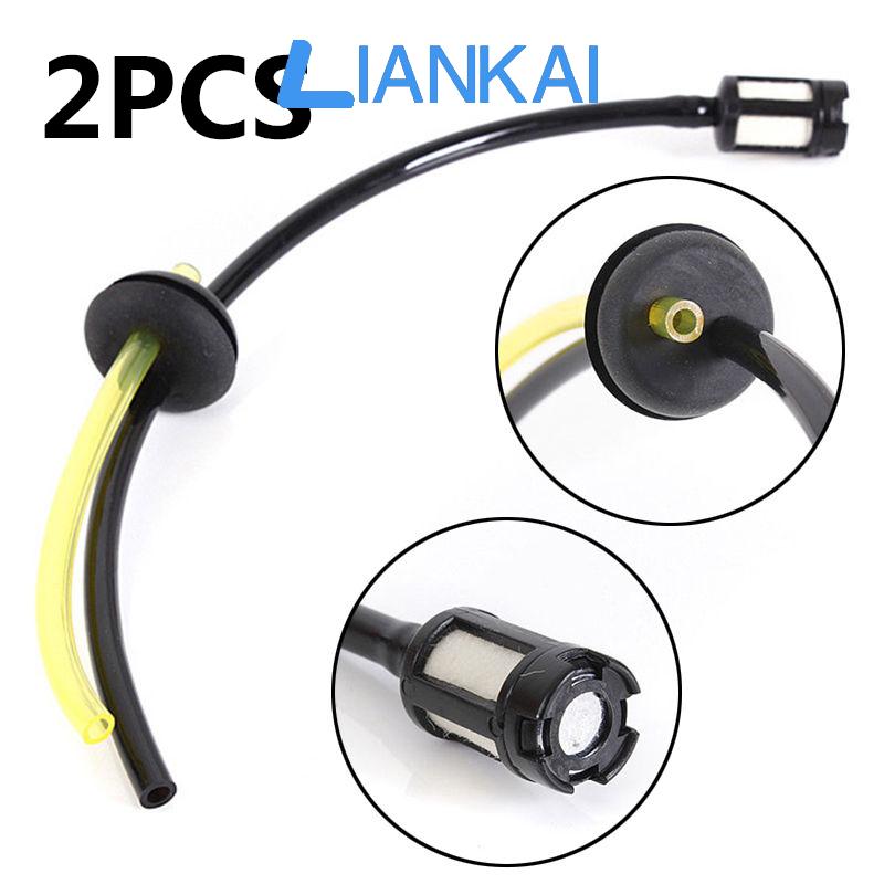 LIANKAI 2PCS Fuel Hose with Filter for Lawn Mowers Essential Trimmer Replacement Parts ราคา 57 บาท*ส่งฟรี