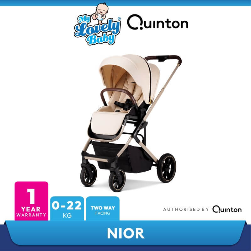 Quinton Nior Two Way Facing Compact Stroller (New Born to 22kg) - My Lovely Baby