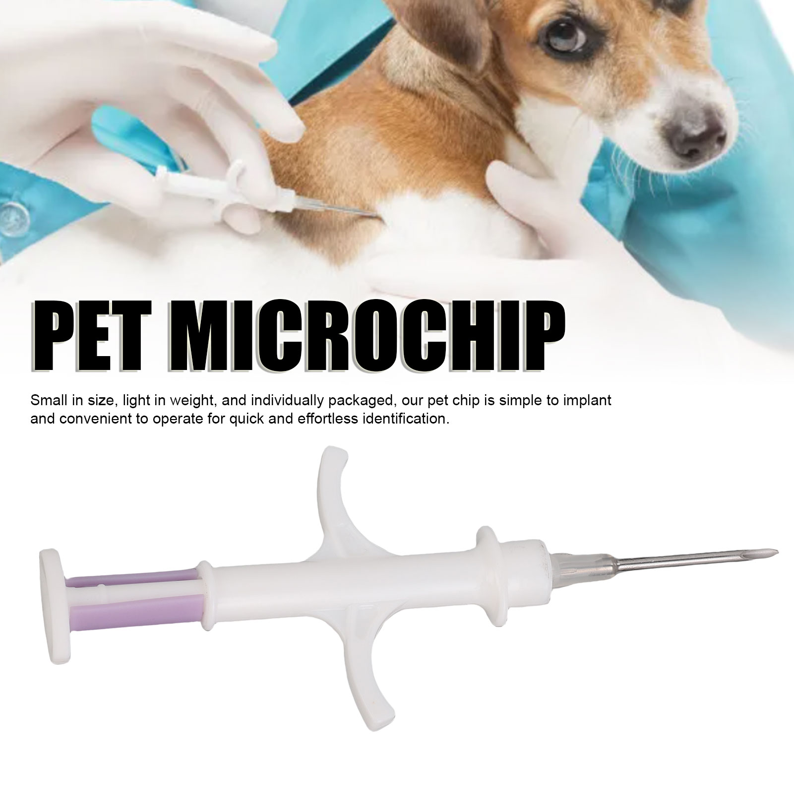 Poenvfpo vi mạch cho chó 10 gói Universal Pet thẻ vi mạch is011784 is011785 fdxb tiêu chuẩn phổ quát cho vật nuôi ngựa bò quản lý lợn (2.12x12mm)