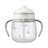 Combi Baby Lakumug First Straw 240ml | Applicable Age: 4 Months+