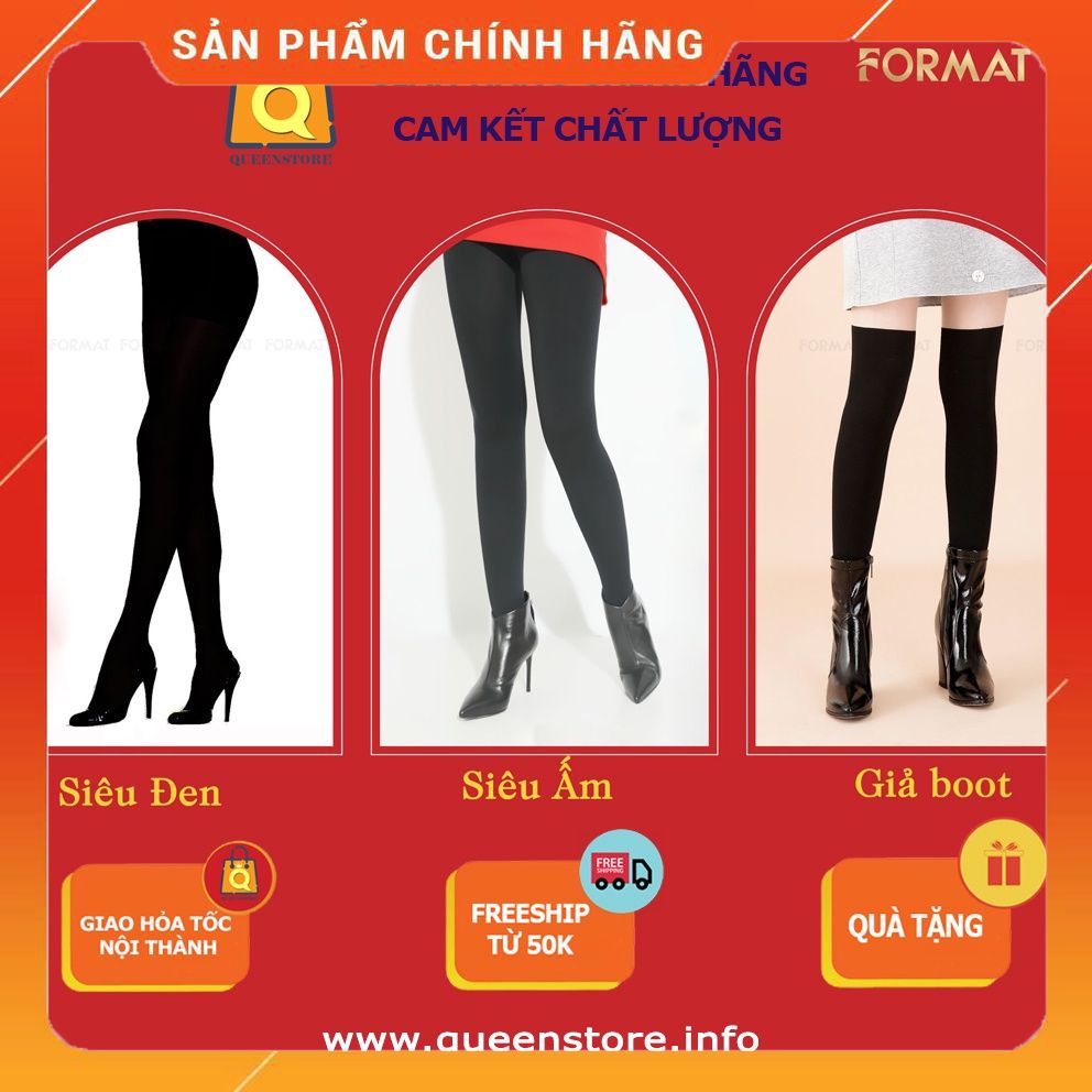 Quần tất giả boot, siêu ấm, siêu đen siêu thật chân format chính hãng hàng hiệu cao cấp- q86