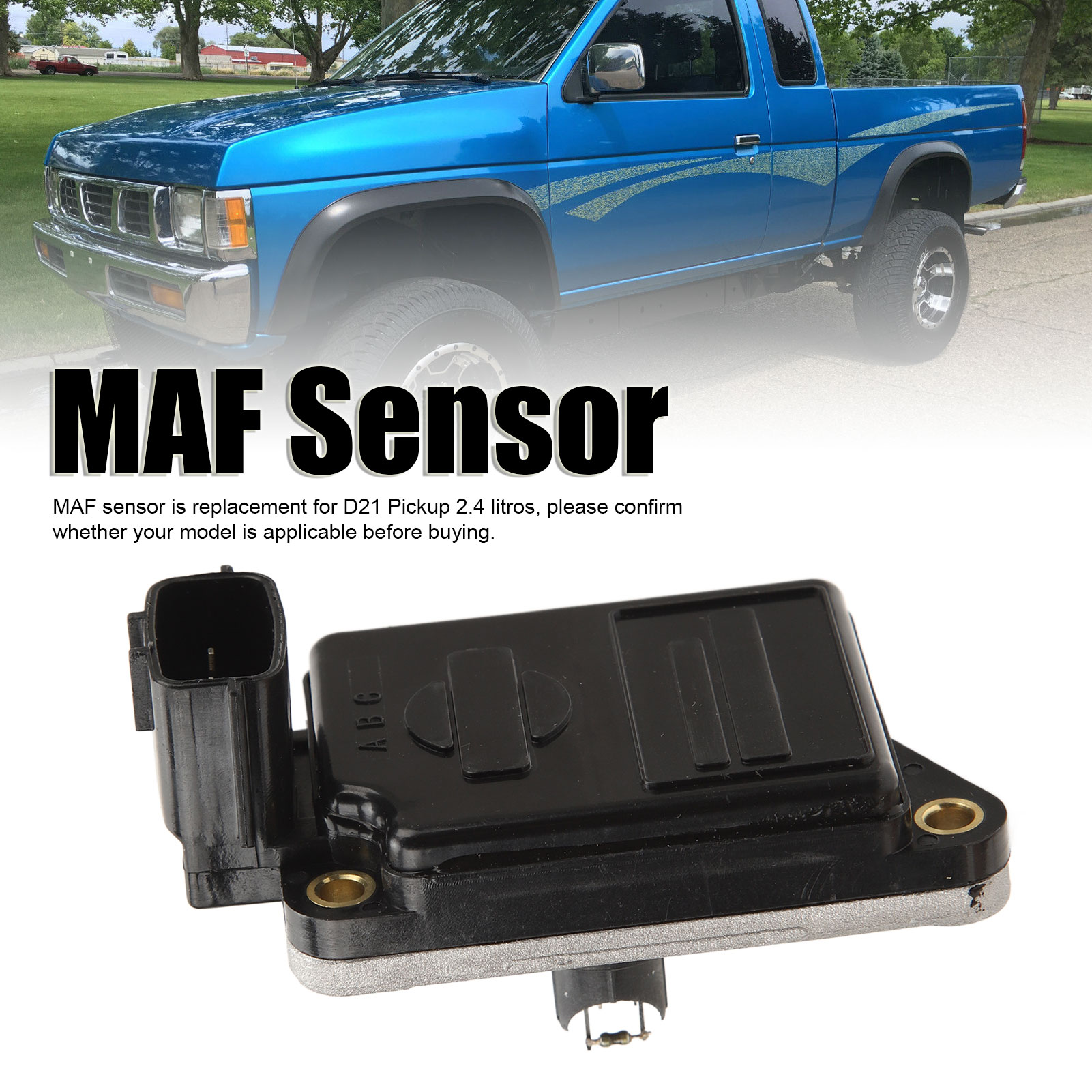 Lưu lượng không khí cảm biến maf afh55m 10 thay thế cho D21 xe tải Pickup 2.4L động cơ xe
