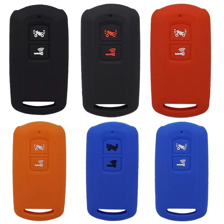 (1ชิ้น) ซิลิโคน ครอบกุญแจ สำหรับ Honda Pcx /click 150i /CBR /Yamaha NVX / Msx แบบ 2ปุ่ม ราคา 23 บาท*ส่งฟรี