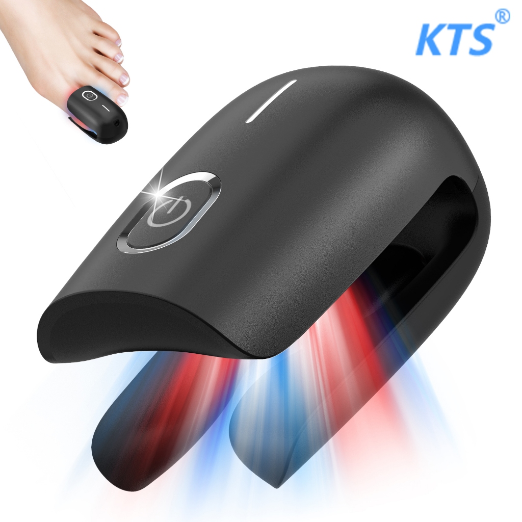 KTS Nail Fungus Laser Device Toenail Laser Therapy Machine Anti Fungal Laser Equipment for Onychomycosis 910nm 407nm USB Charge ราคา 2,451 บาท*ส่งฟรี