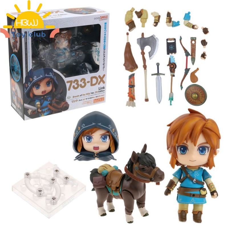 Howarbess hơi thở của Hoang Dã Zelda Link 733-DX Đồ chơi mô hình động