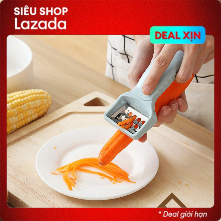 Dụng Cụ Gọt Nạo Hoa Quả -Rau Củ Đa Năng 2 Đầu Lúa Mạch