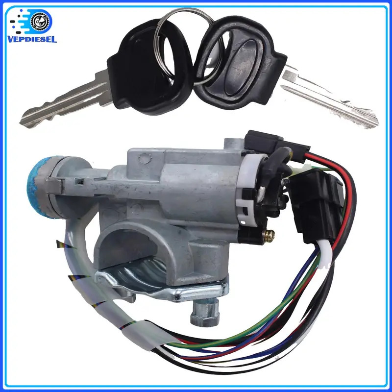 1 bộ công tắc đánh lửa mới W/2 phím cho xe bán tải Mazda B2000 B2200 B2600 1986-1993 ub3976290 phụ tùng ô tô
