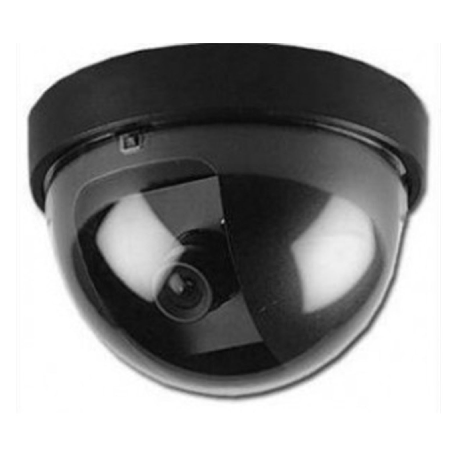 Máy ảnh mô phỏng 2 pcs tiết kiệm chi phí đèn LED màu đỏ nhấp nháy bảo vệ môi trường ABS Camera an ninh giả cho nhà