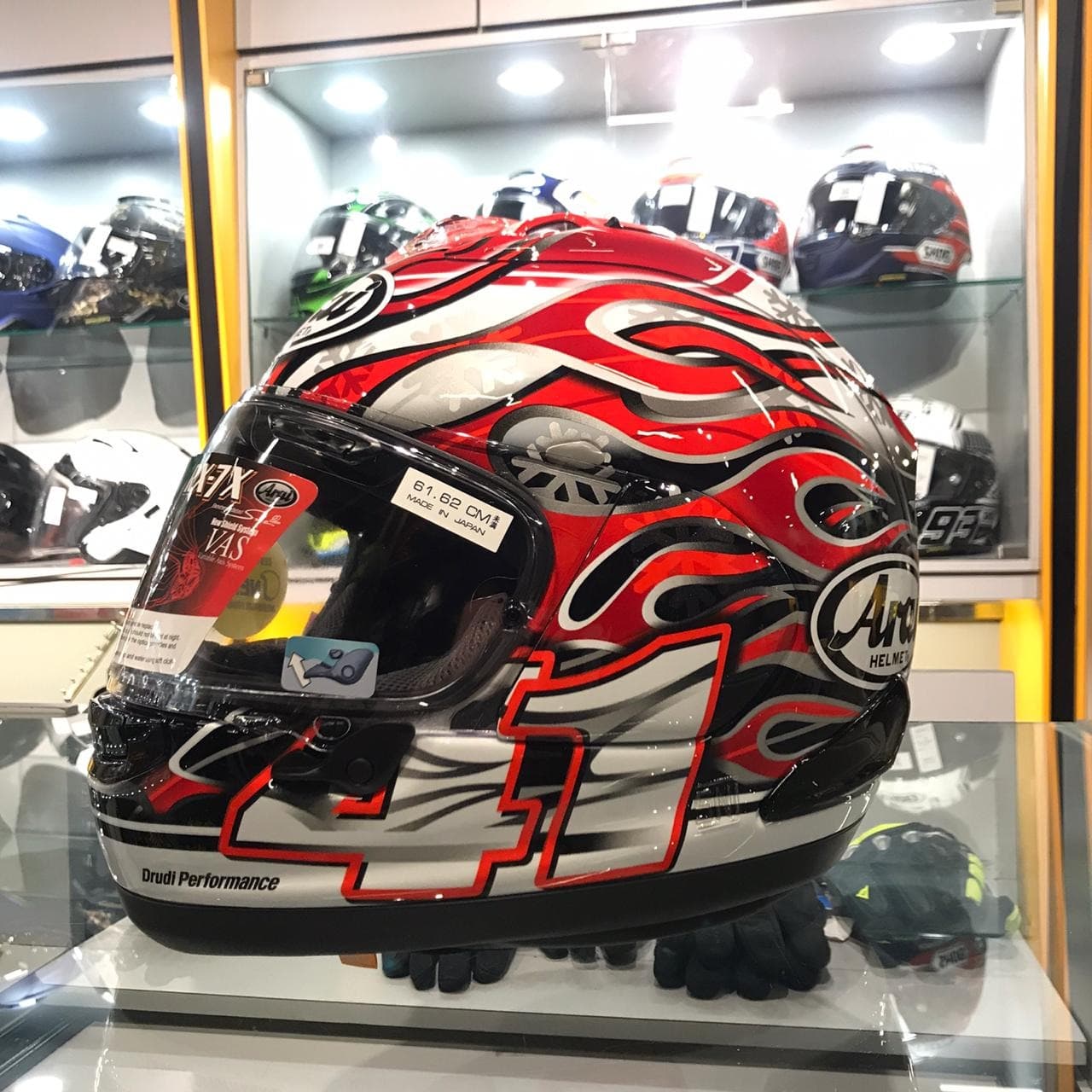 ARAI RX7X HAGA | HELM MOTOR FULL FACE | HELM ARAI ORIGINAL Harga 11,600,000 rupiah*Gratis Ongkir