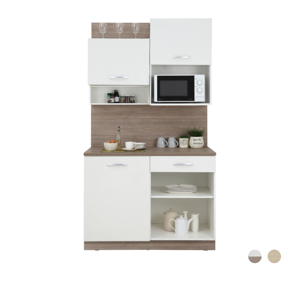 INDEX LIVING MALL BELINDA Kitchen 120 cm. - White ราคา 8,490 บาท*ส่งฟรี