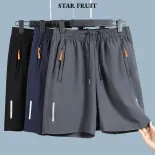 STAR FRUIT Của nam giới mùa hè nhanh chóng-khô Quần short thể thao thoáng khí cho giản dị và trang phục đi biển