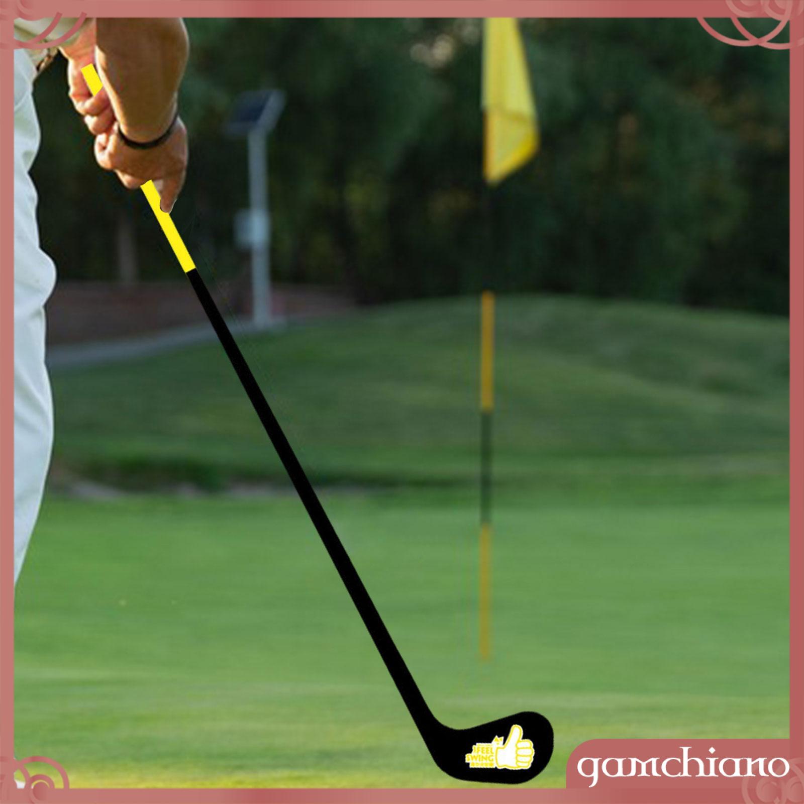 gamchiano Golf Swing Training Aid Alignment Stick Practice Stick for Indoor Men Women