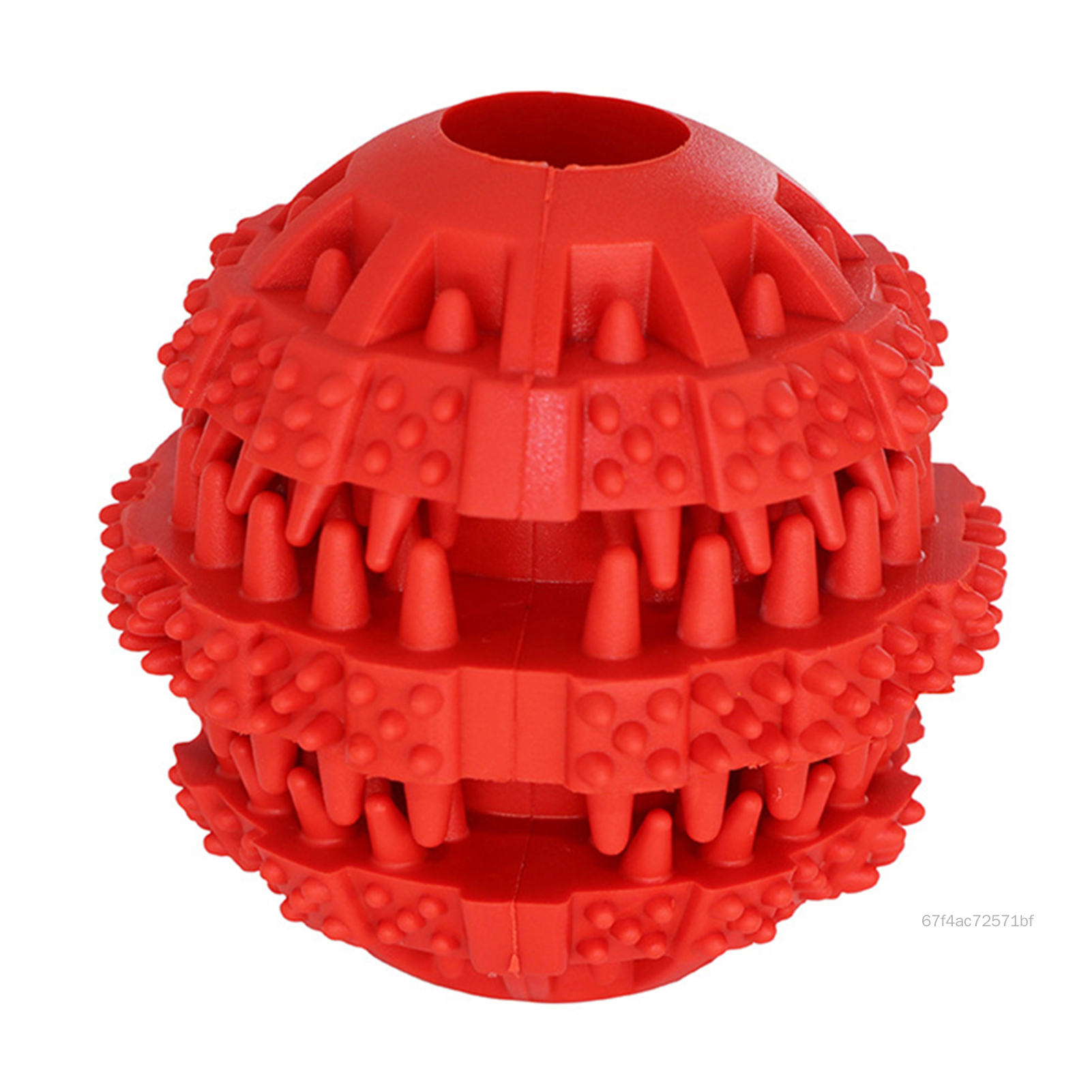 Pet Dog Rubber Ball Interactives Dog Treat Dispenser For Training And Tooth Hygiene TF-Rro-VN