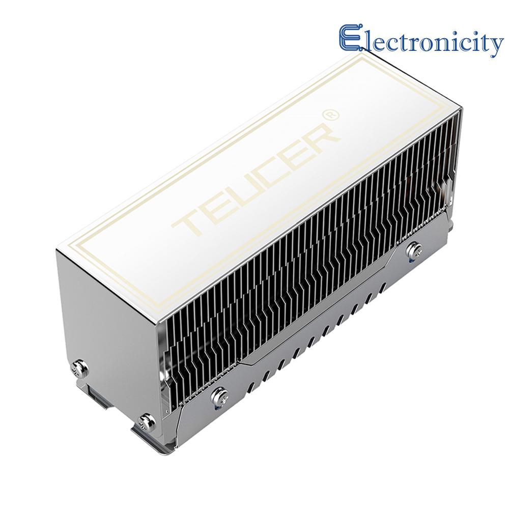 M. 2 2280 SSD tản nhiệt Ổ cứng lưu trữ thể rắn tản nhiệt hoàn toàn Electroplated reflow Hàn đôi ống đồng SSD Cooler