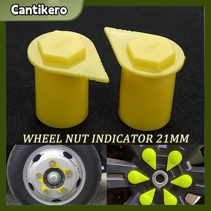 Wheel Nut Indicator 21 32 33mm Bolt Indicator Dust Cover Car Wheel Bolt Indicator Hbl21 Harga 8,899 rupiah*Gratis Ongkir