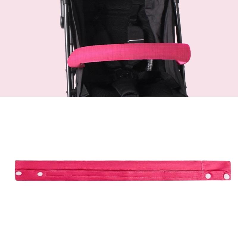 Baby Strollers Armrest Sleeve Pushchair Fence Protective Cover Accessories Set Drooling Towel Can Bitten for Infants