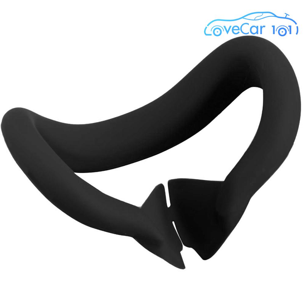 Silicone VR Face Cover Replacement Face Cover Pad with Light Blocking Nose Pad Mask Face Pad for Meta Quest 3 VR Headset ราคา 110 บาท*ส่งฟรี