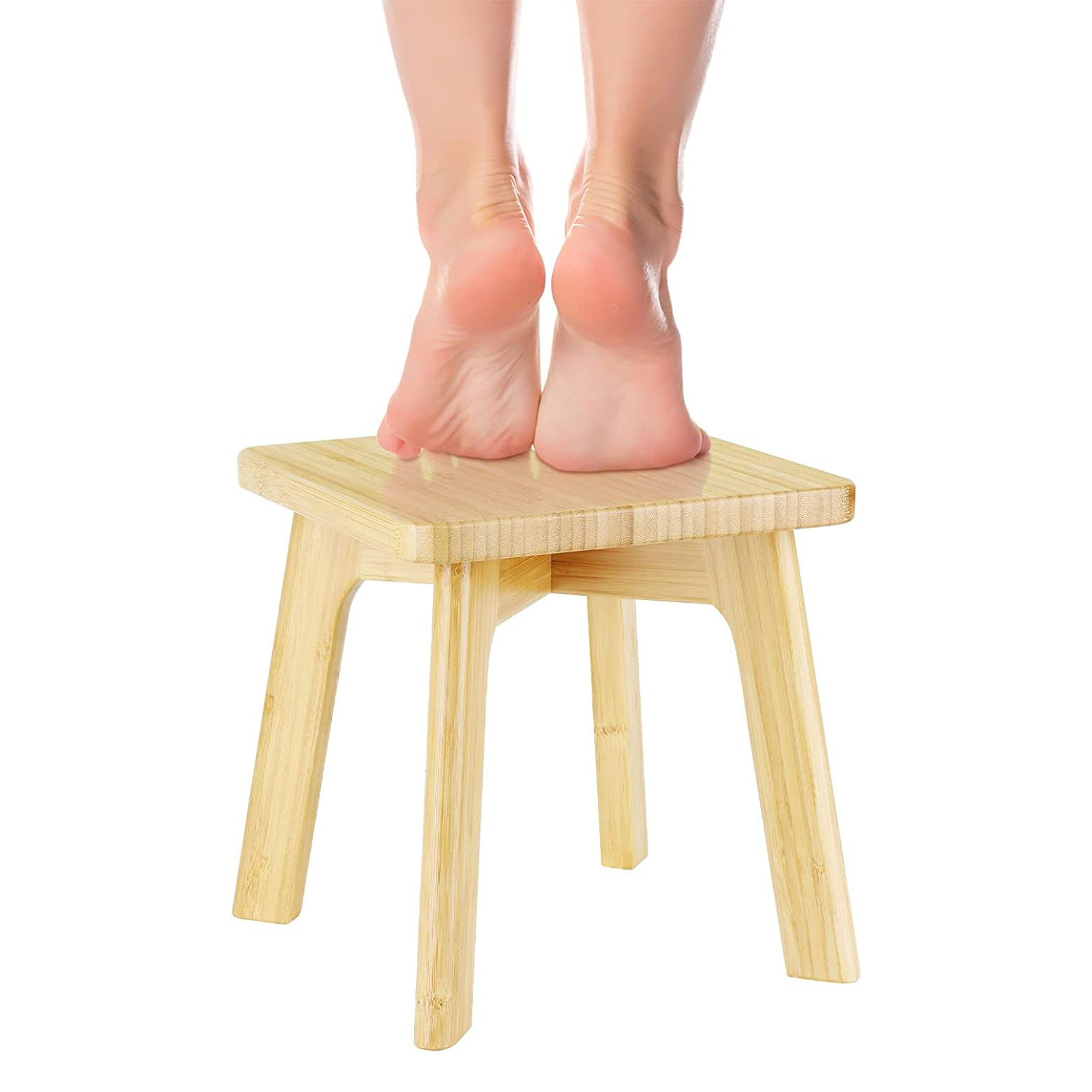 Chống trượt bền chắc nhà bếp phòng Tắm Phòng Ngủ tất cả S KS Ghế kê chân đi vệ sinh S tre gỗ chỗ đặt chân ghế kê chân đi vệ sinh
