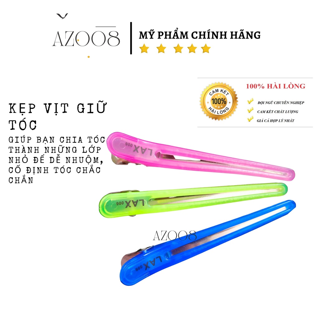 Kẹp mỏ vịt chia tóc hỗ trợ nhuộm AZ008