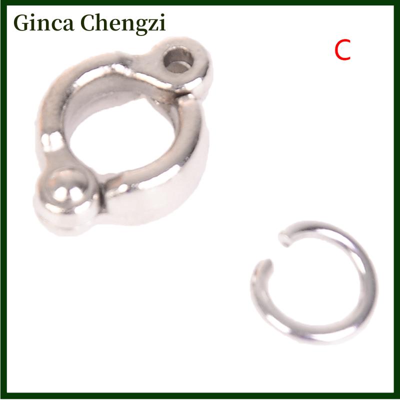 Ginca 2 chiếc vòng dây xích huấn luyện chim thú cưng kẹp phụ kiện bay cho vẹt vòng chân chim bồ câu - 4