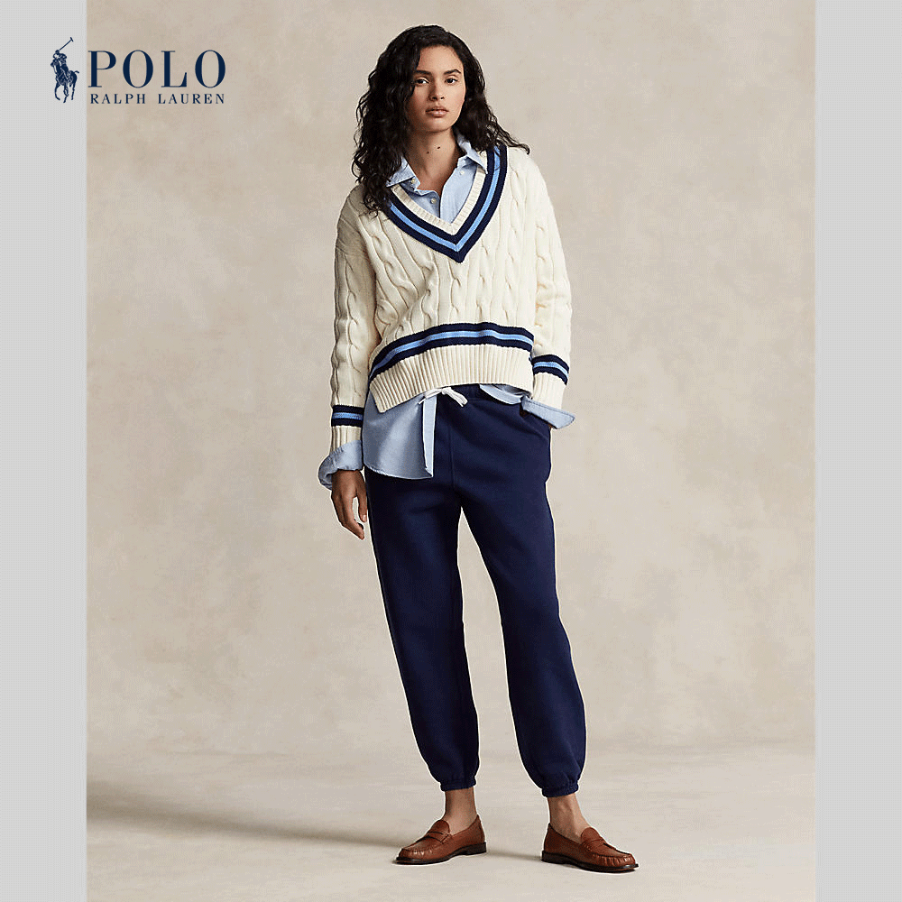 Polo Ralph Lauren Women Pants-Fleece Athletic Pant WMPOPNTNBQ20225 410 Navy-410 ราคา 7,500 บาท*ส่งฟรี