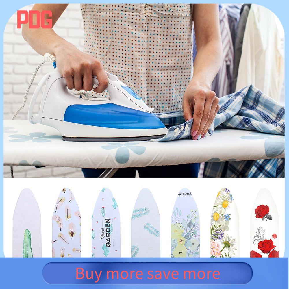 PDG 14050cm Bọc bàn ủi Họa tiết hoa Đàn hồi Tấm chắn nhiệt khi là ủi Chất lượng cao Chịu nhiệt Vải bàn ủi phụ kiện bàn ủi
