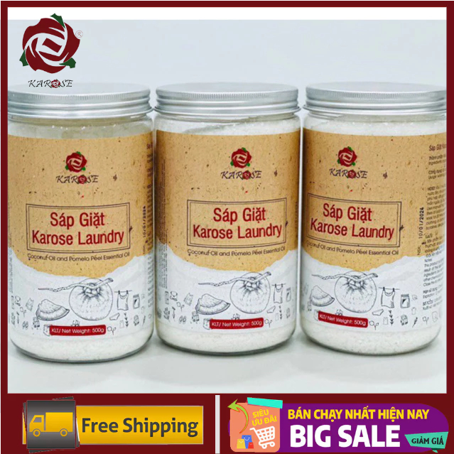 [Karose] Sáp Giặt Hữu Cơ Karose Laundry 500gr