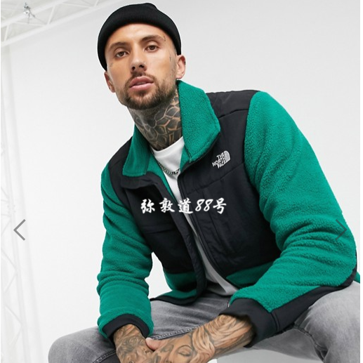 Chính hãng 2025 mới North Face mùa xuân vài đứng cổ áo lót áo khoác Jacket lông cừu nam giới và phụ nữ thêu nhãn hiệu thời trang áo khoác khâu Run Rẩy áo quần thể thao dáng thụng