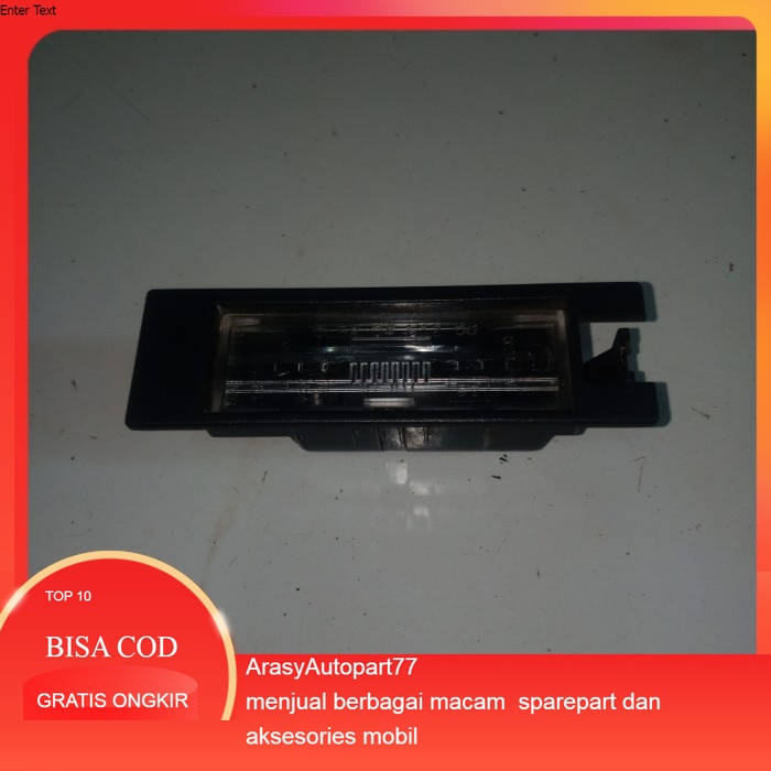 lampu plat nomor nisan march dafsun go Harga  150,000 Ringgit*Penghantaran Percuma