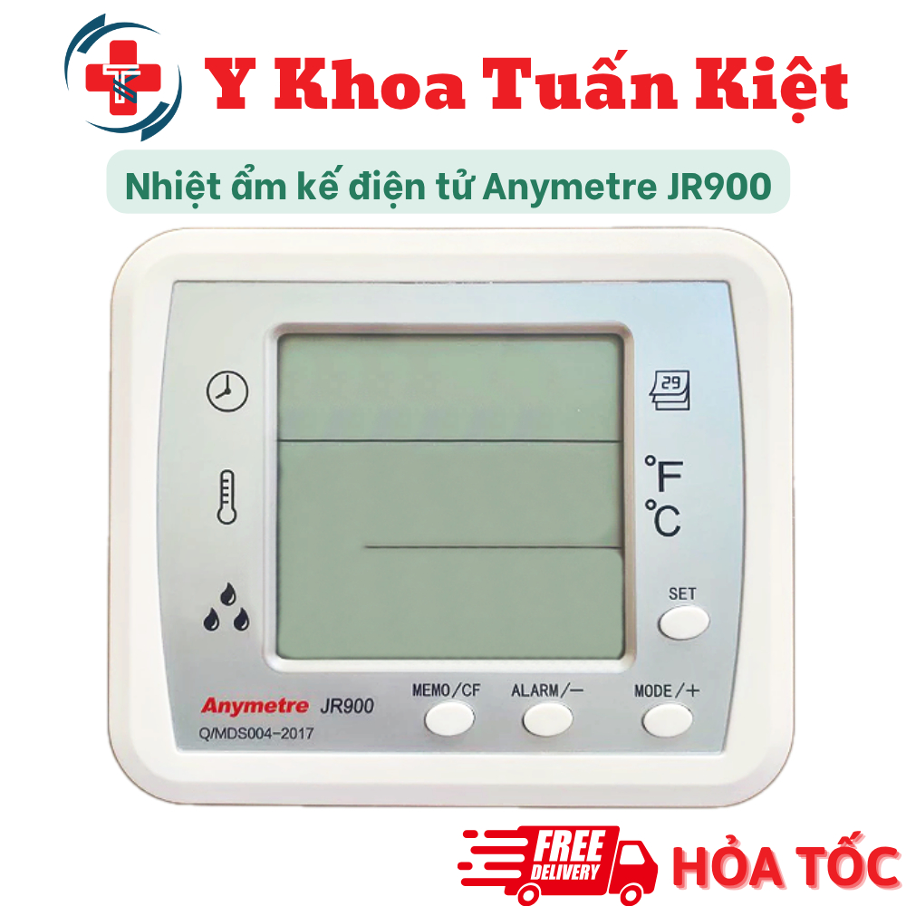 ✅ Nhiệt ẩm kế điện tử Anymetre JR900