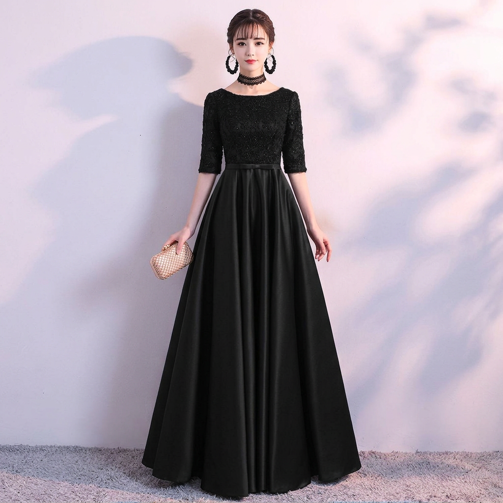 New Arrival Maxi For Girls & Women - Elevate Your Style With A New Arrival Maxi - For All Occasions - Trending with Earring and Neck Ribbon Band