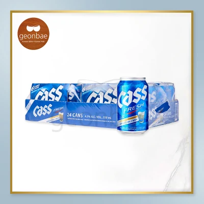 Geonbae Cass Beer 24 x 330ml Can (ABV 4.5%)