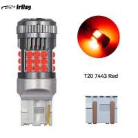 [Local] หลอดไฟไฟหน้ารถมอเตอร์ไซค์แบบ LED รถยนต์ Iriisy 1156/1157/T20ไฟสัญญาณเบรกไฟเลี้ยวไฟวิ่งสว่าง3030 36smd PY21W ป้องกันการสั่นไหว