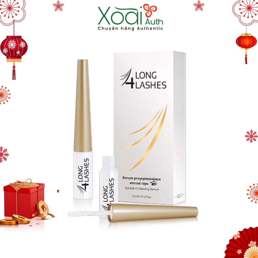 Dưỡng mi 4 long lashes - đẹp tự nhiên không kích ứng