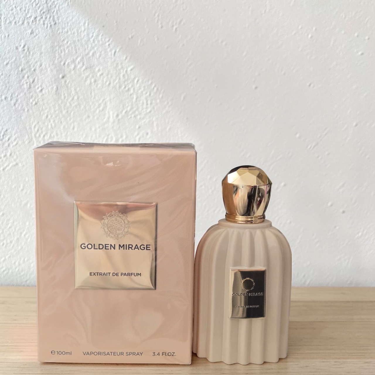 Parfum Fragrance World Golden Mirage Extrait de Parfum 100ML For Unisex