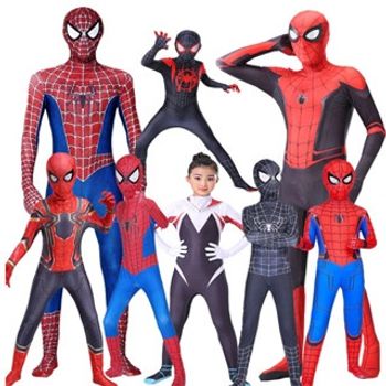 (Giao hỏa tốc) Bộ Đồ Hóa Trang Người Nhện / peter parker / zentai Dễ Thương Cho Người Lớn Và Trẻ Em