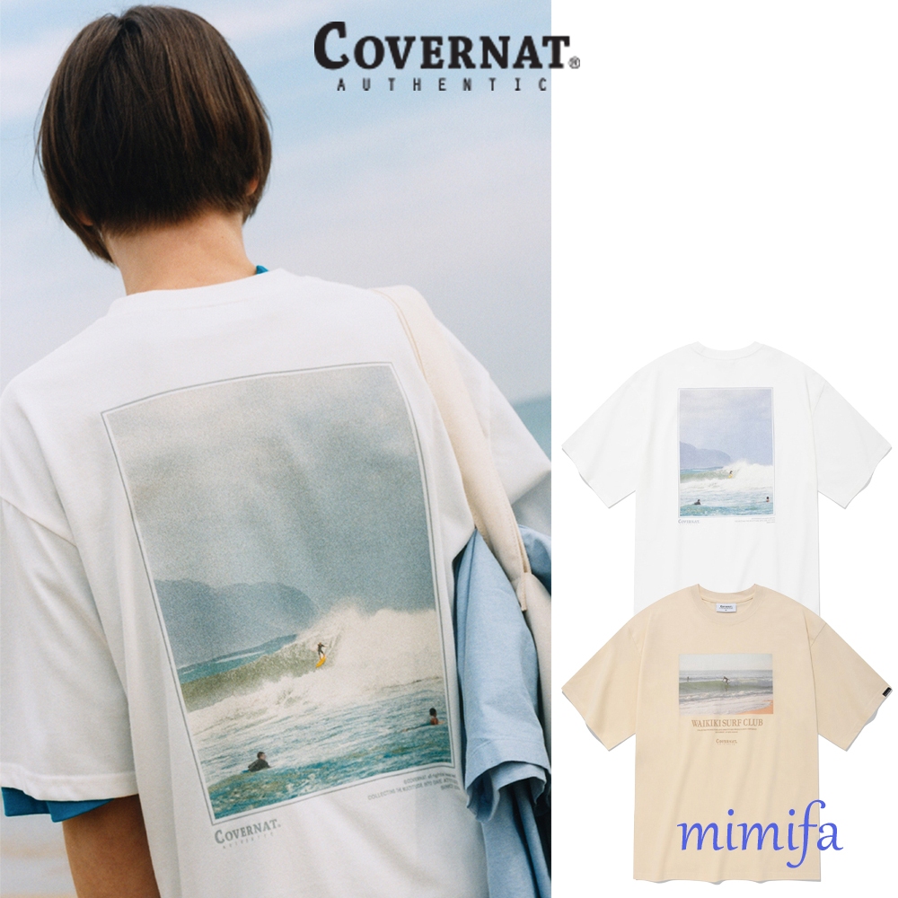 Tシャツ・カットソー COVERNAT Authentic Cool Tech T-Shirt Beige Men's T-shirt -BEIGE – ZUBCOT