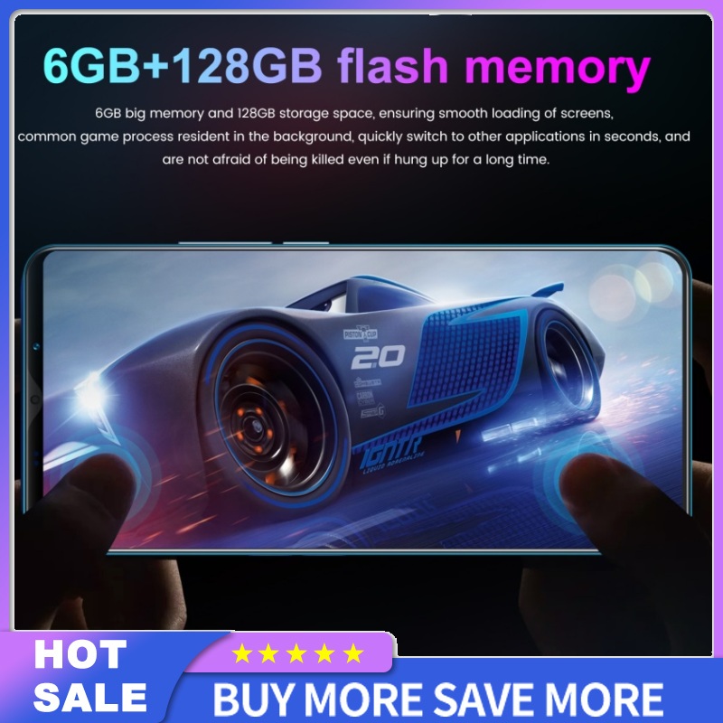 Special promotion!!X50plus 5.8-inch 6+128gb Fast Face and Fingerprint Recognition Smartphone ราคา 977 บาท*ส่งฟรี