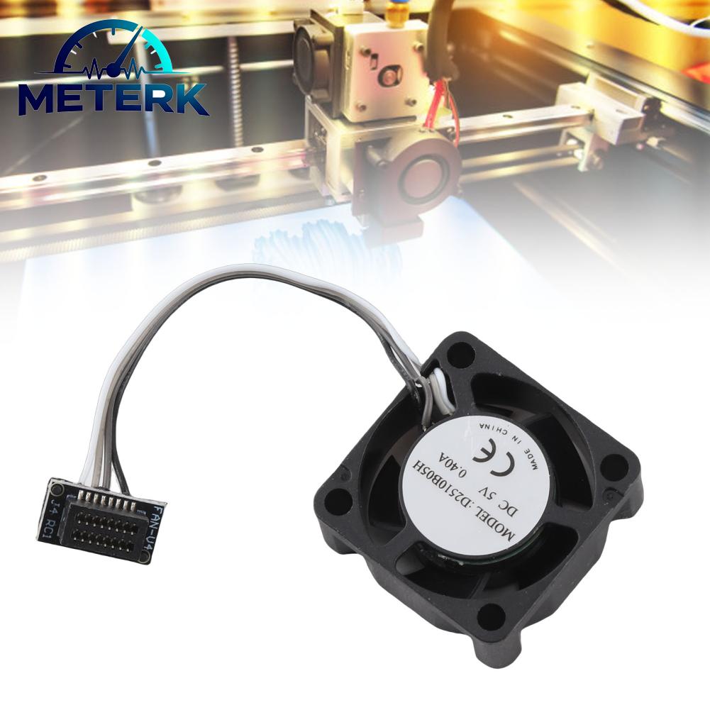 Meterk Quạt tản nhiệt Hotend Tản nhiệt tuyệt vời ABS Vòng bi đôi Khả năng tương thích tốt Quạt làm mát Hotend để thay thế Giá 183,000 Đồng*Miễn phí vận chuyển