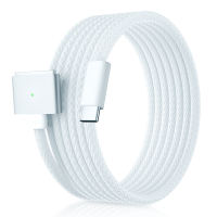 FONKEN PD140W สายชาร์จเร็วType-C ไปยัง MagSafe 3สูงสุดอะแดปเตอร์ปลั๊กแม่เหล็กพลังงานเข้ากันได้กับ USB สำหรับ Mac Air/Pro2 2เมตร