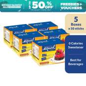 EQUAL Gold Zero Calorie Sweetener, 250 Sticks, Diabetic Friendly