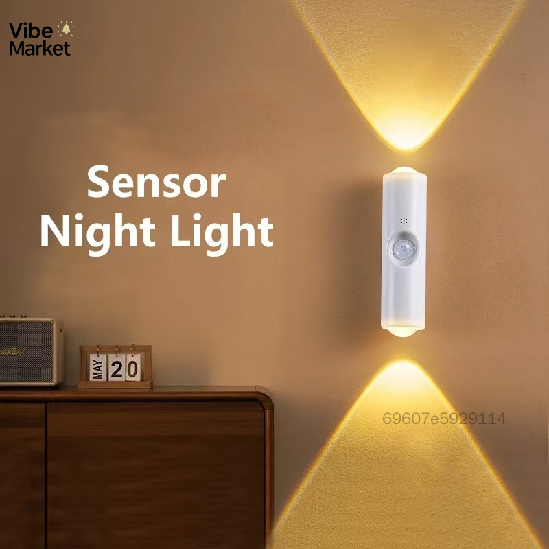 Motion Sensor Night Light - สปอตไลท์ LED ไร้สายแบบชาร์จ USB สำหรับบ้าน ราคา 118,176 บาท*ส่งฟรี