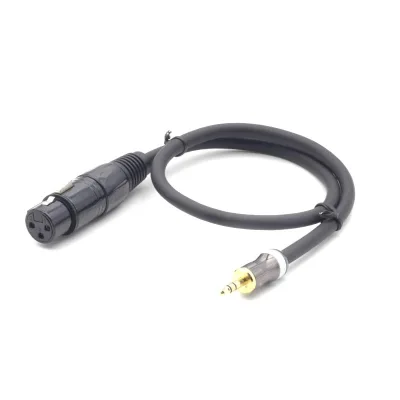 3.5mm TRS (Male) to XLR (Female) Audio Cable (1.5m)