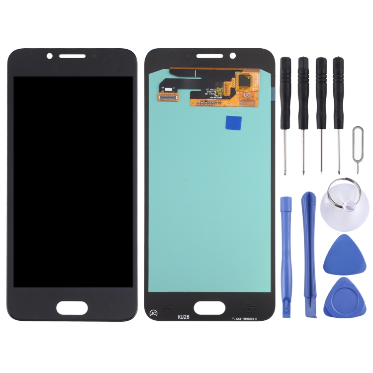 【iPartsBuy Mall】 OLED LCD Screen for Samsung Galaxy C5 Pro SM-C5010 With Digitizer Full Assembly (Black) Presyo  3,023 Piso*Libreng Shipping