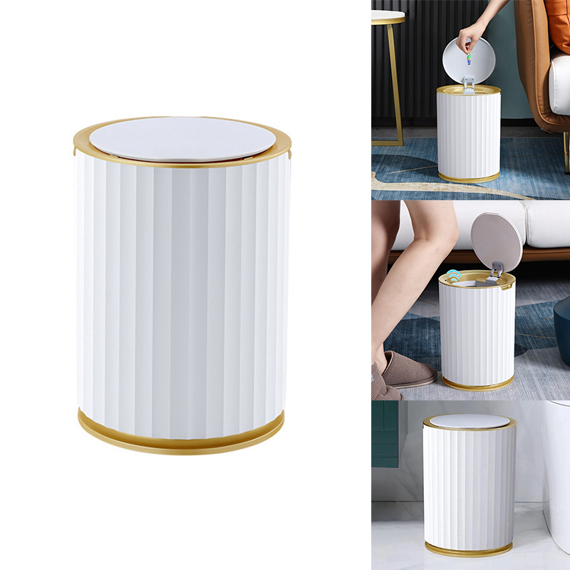K4Smart Trash Bin Sensor Trash Can for Kitchen Bathroom Garb