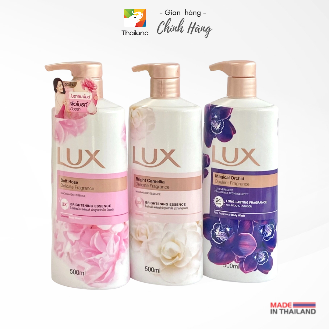 Sữa tắm Lux 500ml hương hoa Thái Lan