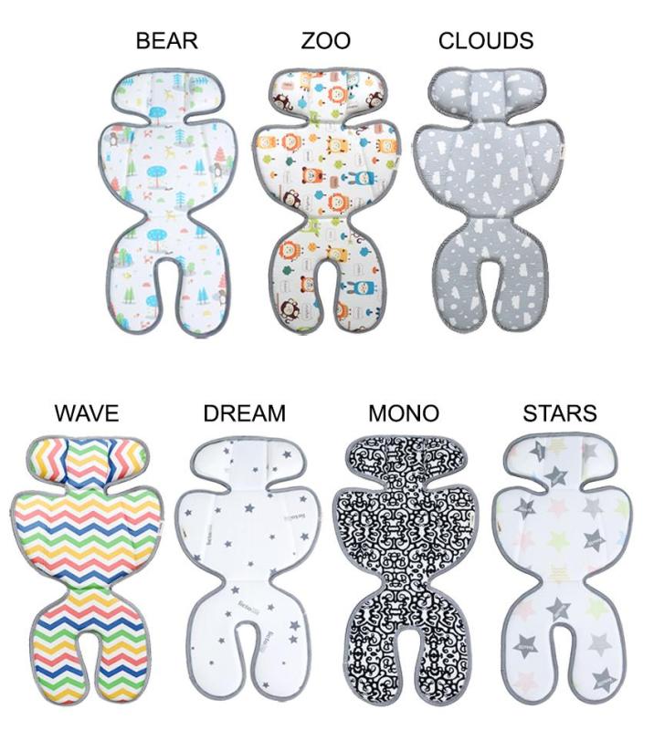 Made in Korea - COOL SEAT 3D MESH STROLLER/SEAT LINER - Clouds Singapore