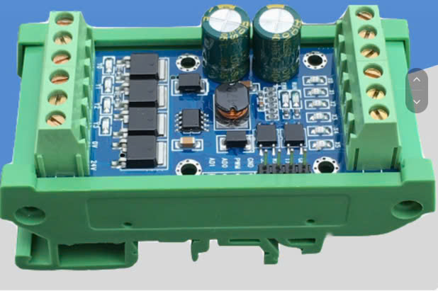 Board Mạch PLC EY FX2N: 10MT 6 input 4 output ngõ ra transistor, AD, Nguồn 24VDC, GX Works2 Mitsubishi - đế - FX2N-10MT (Có AD)