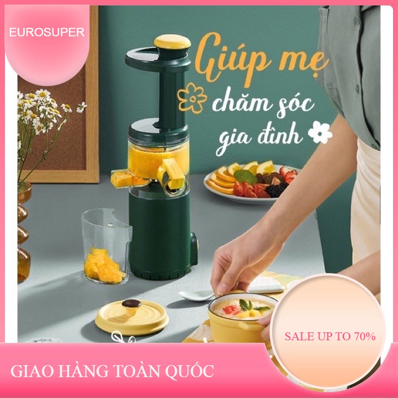 MÁY ÉP CHẬM MINI - MÁY ÉP CHẬM HOA QUẢ RAU CỦ