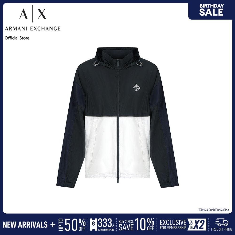 Armani Exchange Jacket Men XM000190-AF12012-MB063 Black ราคา 13,990 บาท*ส่งฟรี